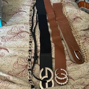 Woman’s plus size belts